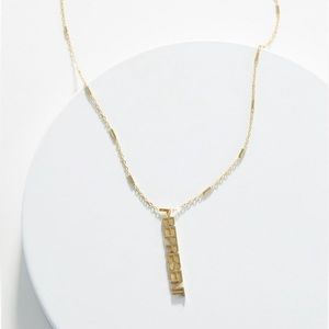 NWT Anthro BE PRESENT Pendant Necklace